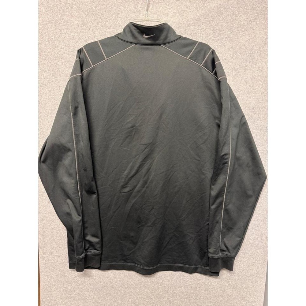 Nike Golf Dri-FIT Quarter Zip Pullover Long Sleeve Shirt Mens XL Black EZ Access - Picture 2 of 8